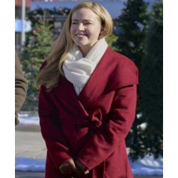 Project Christmas Wish Lucy Maroon Coat